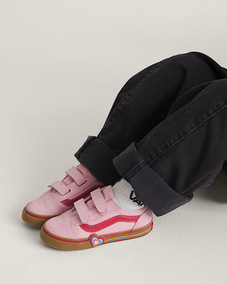 Toddler Old Skool (Heart Pink Multi)