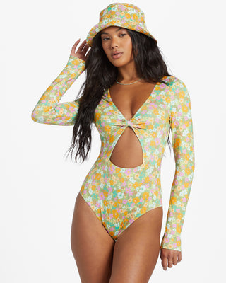 On The Bright Side Surf Tee One-Piece (GJE0)