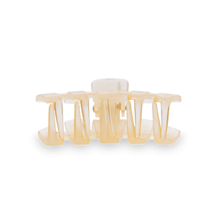 Classic Almond Beige Tiny Claw Hair Clip