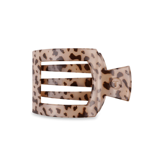Blonde Tortoise Medium Flat Square Hair Clip