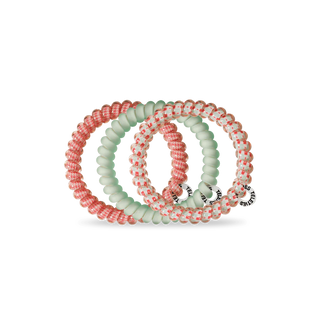 Calming Coral Small Hair Ties