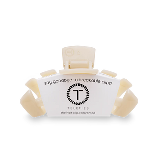 Classic Almond Beige Small Claw Hair Clip