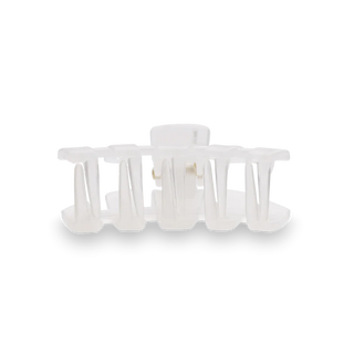 Classic Coconut White Tiny Claw Hair Clip