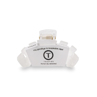 Classic Coconut White Tiny Claw Hair Clip
