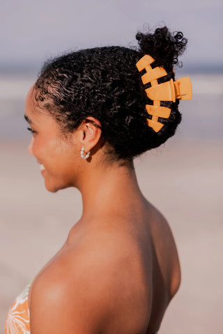 Classic Mango for it! Large Claw Hair Clip