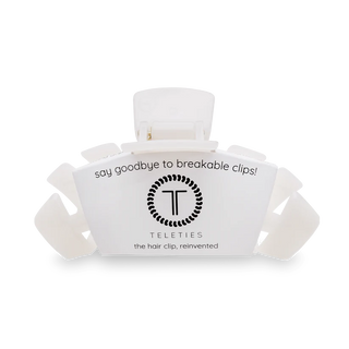 Classic Coconut White Large Claw Hair Clip