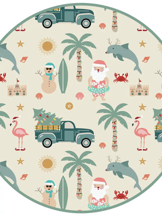 Coastal Christmas Bamboo Pet Bandana