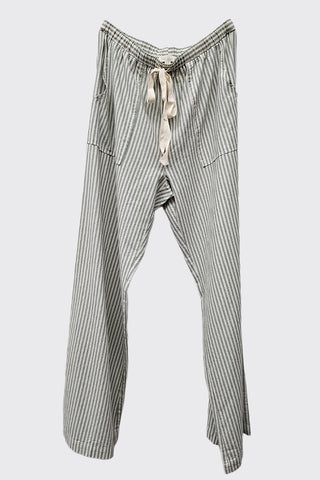 Striped Wide Pants (Sage)
