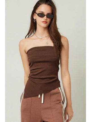 Brooke Tube Top (Brown)