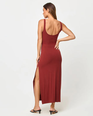 Camille Dress (Dusty Fig)