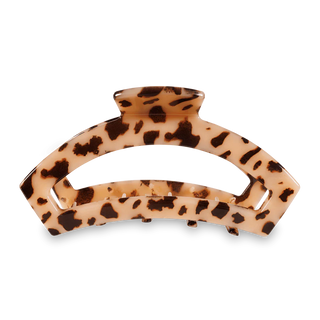 Open Blonde Tortoise Large Claw Hair Clip