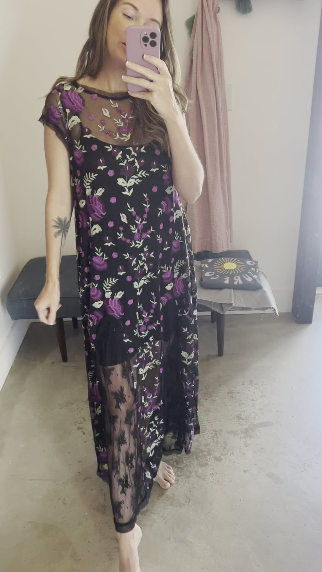 Sky Bright Midi Dress (Purple) – Ashe Couture, Inc