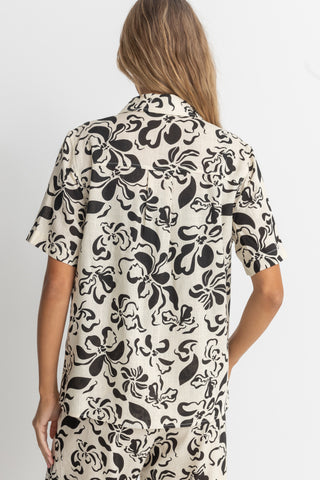 SUNDANCE FLORAL SHORT SLEEVE SHIRT (NAT)