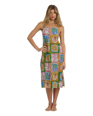 Heat Dream Midi Dress (MUL) ONLINE EXCLUSIVE