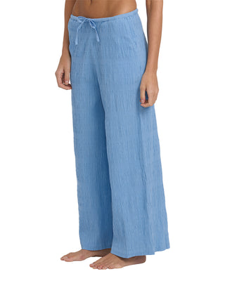 Laura Elastic Pant (Blue Drift)
