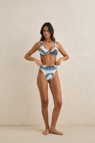 seacliff hi waist pant (Navy)