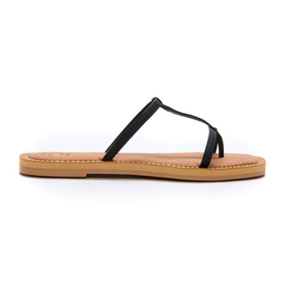 Isabella Sandal (Black/Tan)