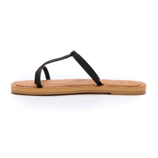 Isabella Sandal (Black/Tan)