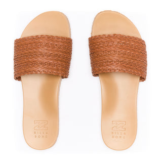 Aurora Slim Sandal (Medium Brown)