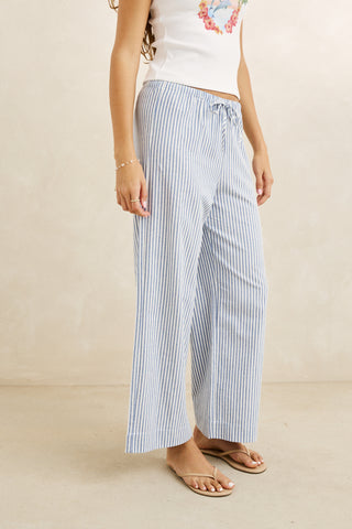 VISTA STRIPE BEACH PANT (BLUE)