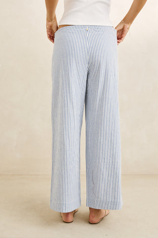 VISTA STRIPE BEACH PANT (BLUE)