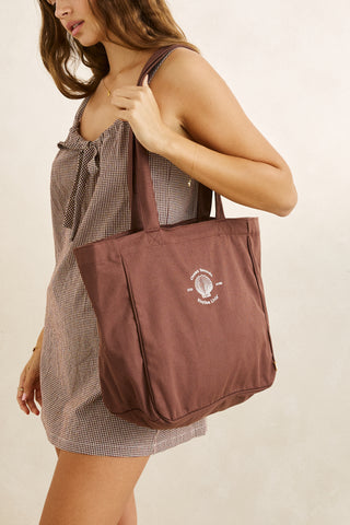 Sandy Zip Tote Bag (CHO)