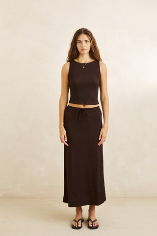 INDIE MAXI SKIRT (CHO) ONLINE EXCLUSIVE