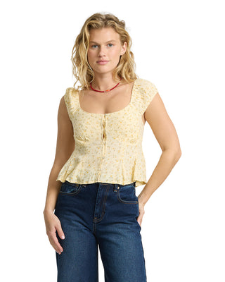 FALL FOR YOU WOVEN TOP (LTY1)