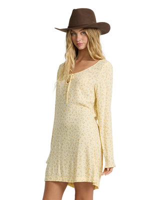 FALL FOR YOU LONG SLEEVE MINI DRESS (LTY1)