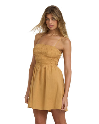 Suns Out Mini Dress (Dijon)