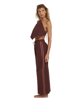 Double Take Elastic Pant (Teak) ONLINE EXCLUSIVE