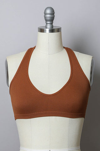 Carsen Racerback Bralette (Copper)