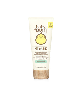 Baby Bum Mineral SPF 50 Sunscreen Lotion (Fragrance Free)