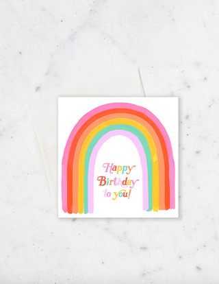 Rainbow Letters Birthday