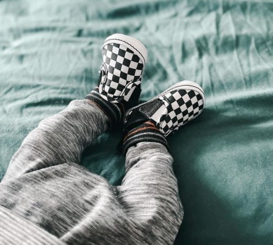 Black slip top on vans tumblr