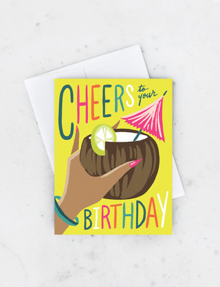 Birthday Cocktail Card