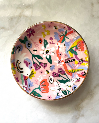 Butterfly Garden Trinket Dish