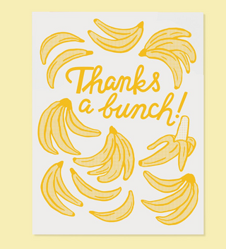 Banana Thanks Card