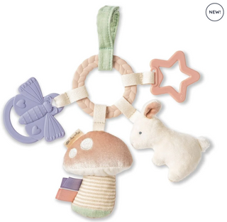 Bitzy Busy Ring™ Teething Activity Toy Bunny