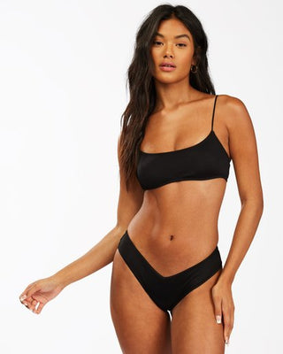 Sol Searcher Skinny Mini Crop Bikini Top (BPB)