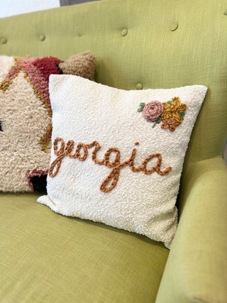 *CHANNYGIRL stitch custom pillow
