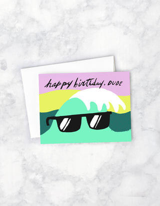 Birthday Wave Card