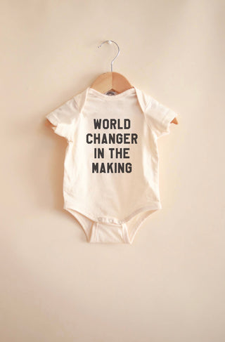 World Changer Baby Onesie