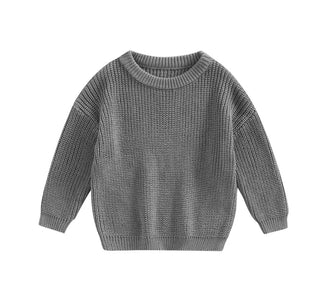 *CHANNYGIRL Foggy Grey Custom Sweater *add info in notes*