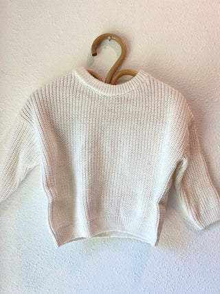 *CHANNYGIRL White Custom Sweater *add info in notes*