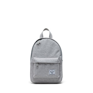 Classic Mini Backpack (Light Grey Crosshatch)